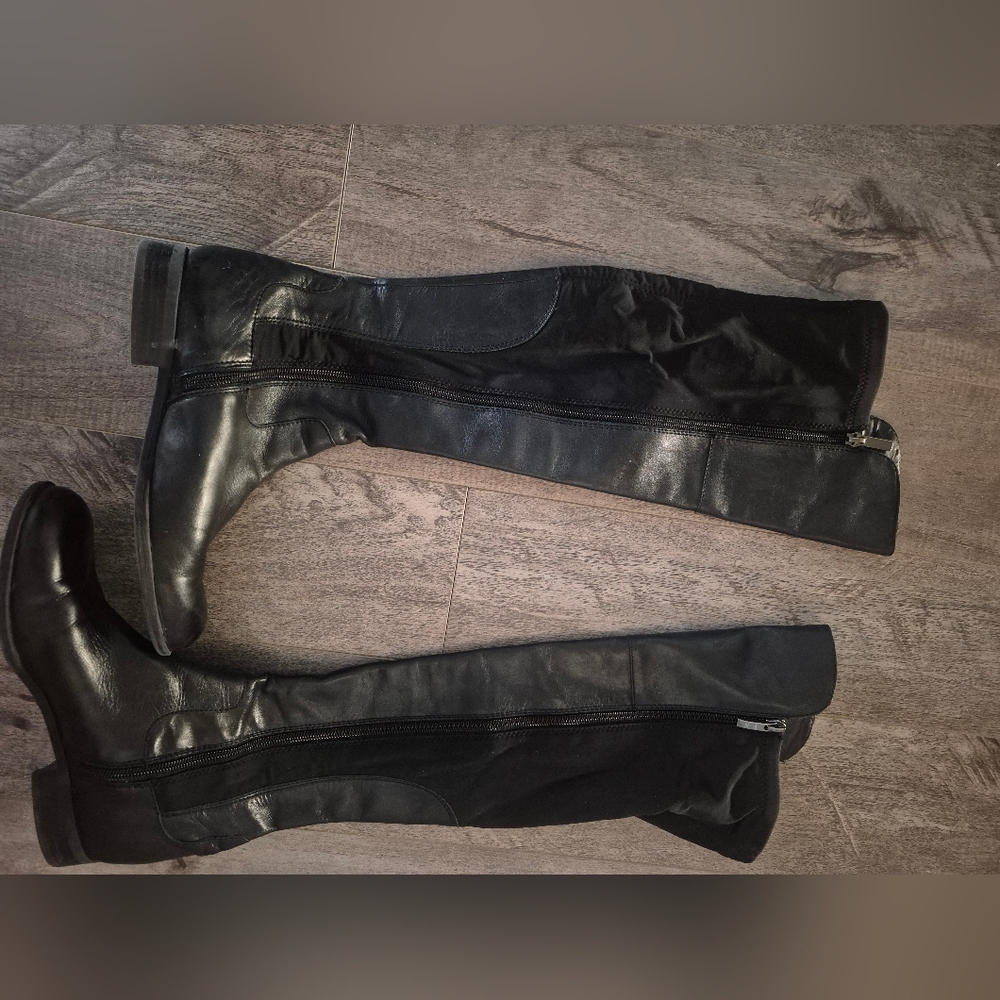 Classic Black Over-the-Knee Women's Boots